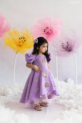 High-low princess gown